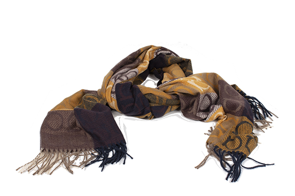 12207 Scarf 100 Viscose Yellow Moretti Milano